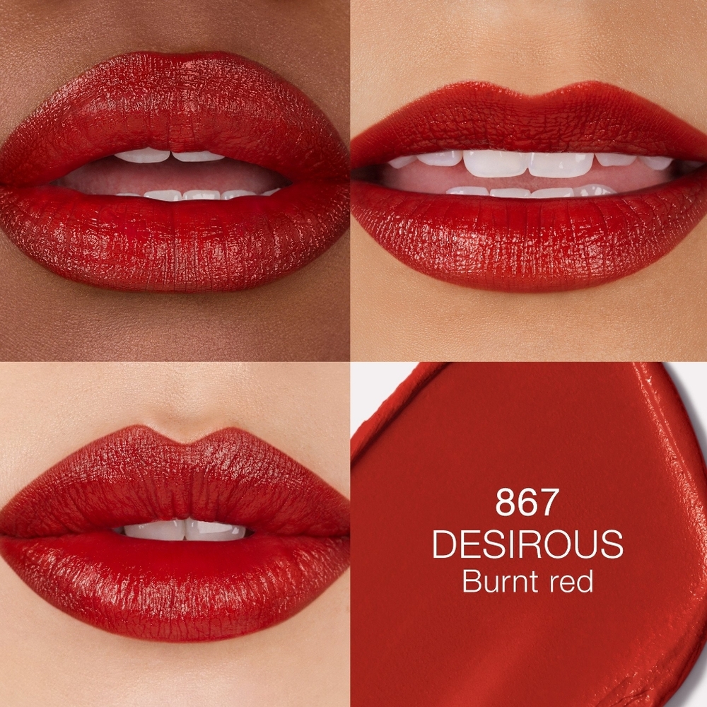 Desirous Nars Explicit Satin Lipstick Burnt Red Brand New In Box Full Size - Picture 2 of 11